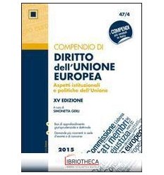 COMPEDIO DIRITTO UNIONE EUROPEA