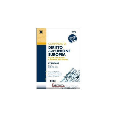 COMPEDIO DIRITTO UNIONE EUROPEA