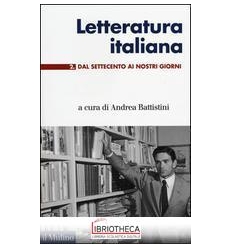 II. LETTERATURA ITALIANA