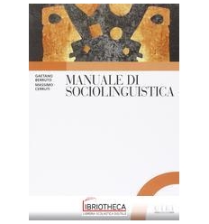 MANUALE DI SOCIOLINGUISTICA