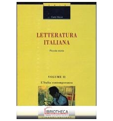 LETTERATURA ITALIANA PICCOLA STORIA 2