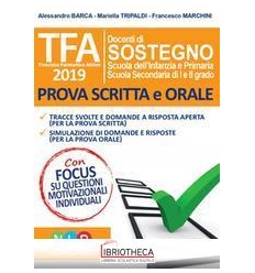 TFA - TIROCINIO FORMATIVO ATTIVO 2019 - PROVA SCRITT