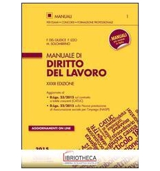 MANUALE DIRITTO DEL LAVORO