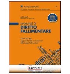 MANUALE DIRITTO FALLIMENTARE