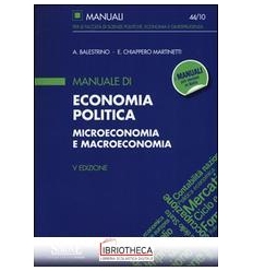 MANUALE DI ECONOMIA POLITICA