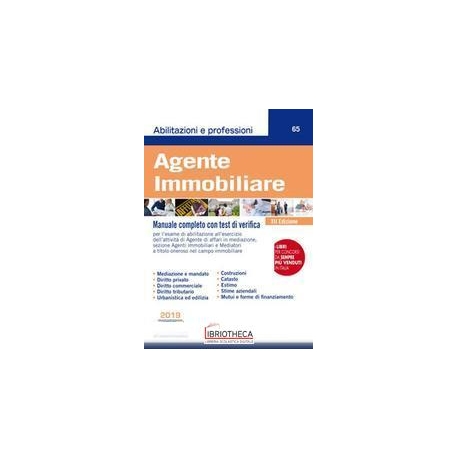 65 AGENTE IMMOBILIARE MANUALE