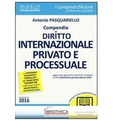 COMPENDIO DI DIRITTO INTERNAZIONALE PRIVATO E PROCES