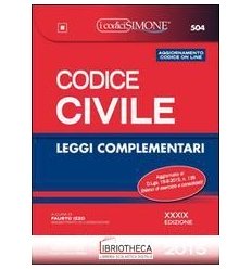 CODICE CIVILE LEGGI COMPL.