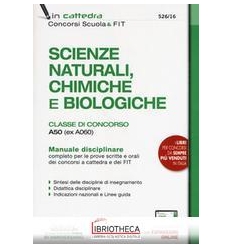 526/16 SCIENZE NATURALI CHIMICHE E BIOLO