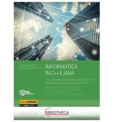 INFORMATICA IN C++ E JAVA ED. MISTA