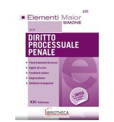 DIRITTO PROCESSUALE PENALE (230)