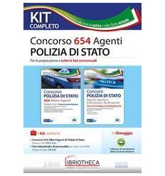 KIT 654 AGENTI POLIZIA DI STAT