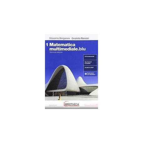 MATEMATICA MULTIMEDIALE.BLU 1 ED. MISTA