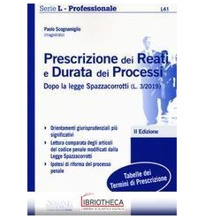 L41 PRESCRIZIONE DEI REATI E DURATA DEI