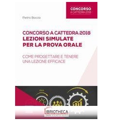 CONCORSO A CATTEDRA 2018 - LEZIONI SIMULATE PER LA P