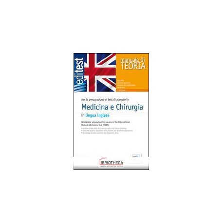 EDITEST 1-2. MANUALE MEDICINA E CHIRURGIA. EDIZ. ING