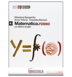 MATEMATICA ROSSO CON MATHS IN ENGLISH 4