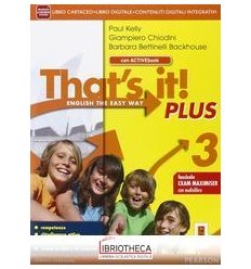 THAT S IT PLUS ED. ACTIVEBOOK 3 ED. MISTA