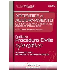 APP.AGG.CODICE PROC.CIVILE OPERATIVO 15