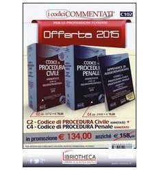 CODICE DI PROCEDURA PENALE OFFERTA 2015