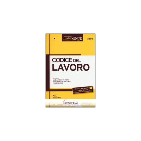 CODICE DEL LAVORO