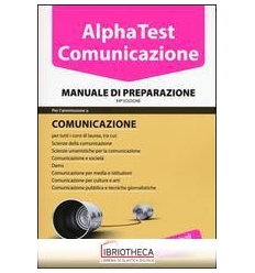 ALPHA TEST COMUNICAZIONE MANUALE DI TEORIA