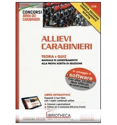 NE/210 ALLIEVI CARABINIERI - TEORIA E QU