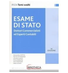 ESAME DI STATO DOTTORI COMMERCIALISTI