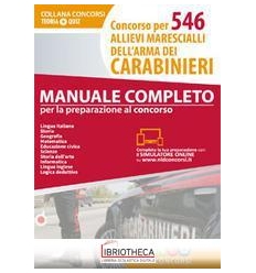 546 ALLIEVI MARESCIALLI CARABINIERI