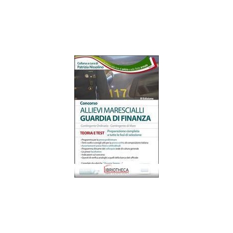 ALLIEVI MARESCIALLI GUARDIA FINANZA 3ED