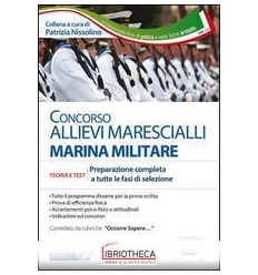 CONCORSO ALLIEVI MARESCIALLI MARINA MILITARE. TEORIA