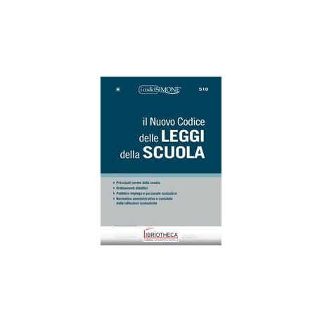 510 IL NUOVO CODICE DELLE LEGGI DELLA SC