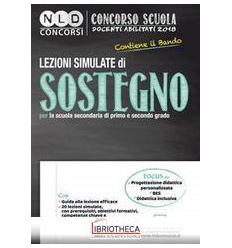 LEZIONI SIMULATE DI SOSTEGNO