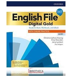 ENGLISH FILE DIGITAL GOLD 4TH EDITION A2/B1 ED. MISTA