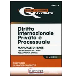 DIRITTO INTERNAZIONALE PRIVATO E PROCESS