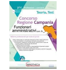 CONCORSO REGIONE CAMPANIA. FUNZIONARI AMMINISTRATIVI