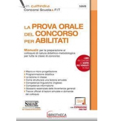 526/D LA PROVA ORALE DEL CONCORSO PER AB