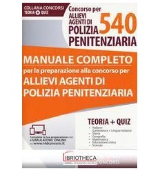 CONCORSO PER 540 ALLIEVI AGENTI DI POLIZIA PENITENZI