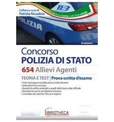 CONCORSO 654 ALLIEVI AGENTI POLIZIA DI STATO. MANUAL