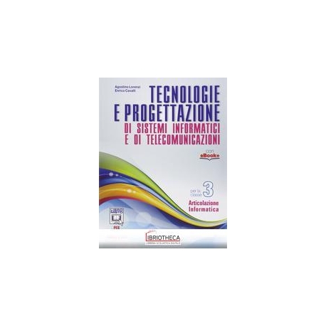 TECNOLOGIE E PROG. DI SIST. INFORMATICI E TELECOMUNICAZIONI 3 ED. MISTA