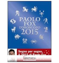 OROSCOPO 2015 PAOLO FOX BROSSURA