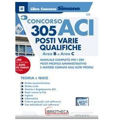 326 CONCORSO ACI 305 POSTI VARIE QUALIFI