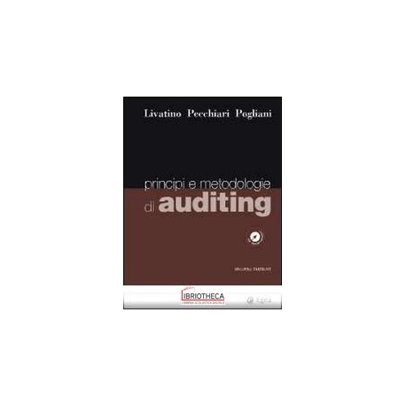 PRINCIPI E METODOLOGIE DI AUDITING