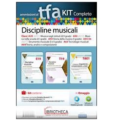 TFA. DISCIPLINE MUSICALI CLASSI A29 (A031) A030 (A03