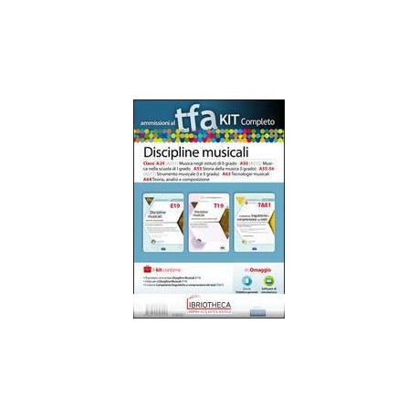 TFA. DISCIPLINE MUSICALI CLASSI A29 (A031) A030 (A03