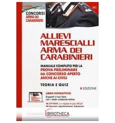 NE/212 ALLIEVI MARESCIALLI ARMA DEI CARA