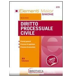 DIRITTO PROCESSUALE CIVILE