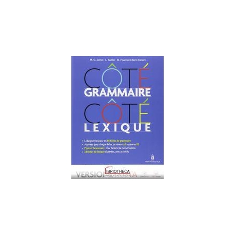 COTE GRAMMAIRE COTE LEXIQUE V.E. ED. MISTA