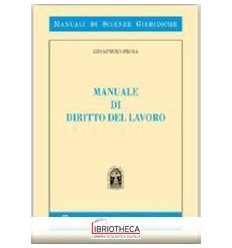 PROIA MANUALE DIRITTO LAVORO 2ED.