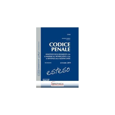 CM3 CODICE PENALE ESTESO